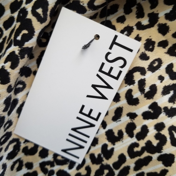 Nine West Satin Leopard Camisole - Picture 3 of 5